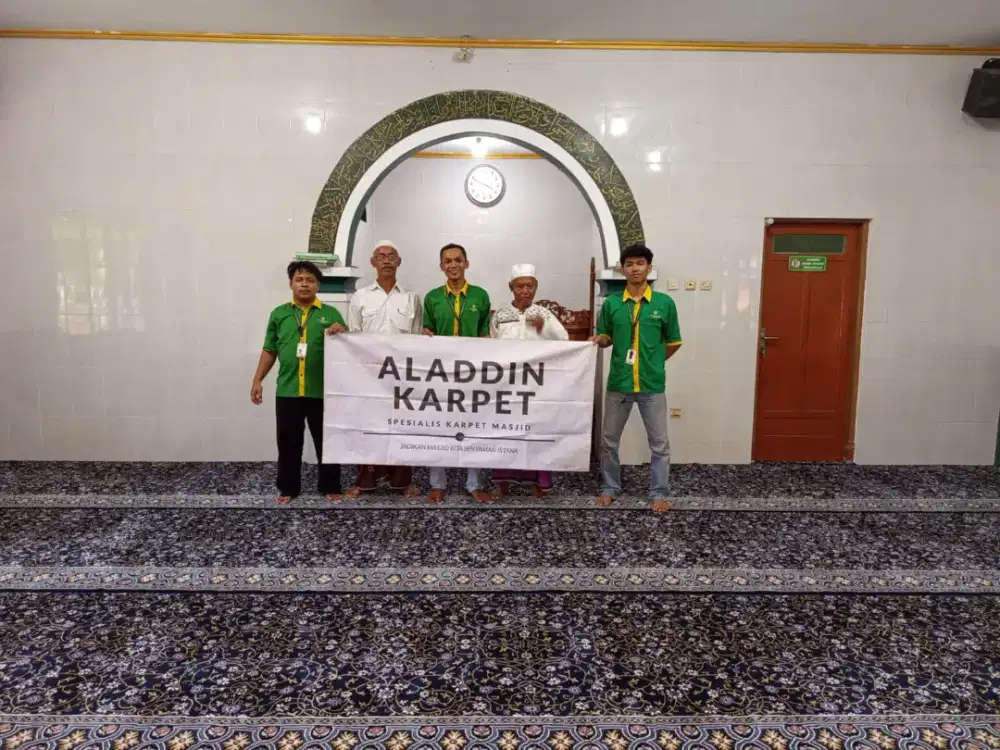 Karpet Masjid Terpadat dan lembut Se-Nusantara Tipe Al Nima