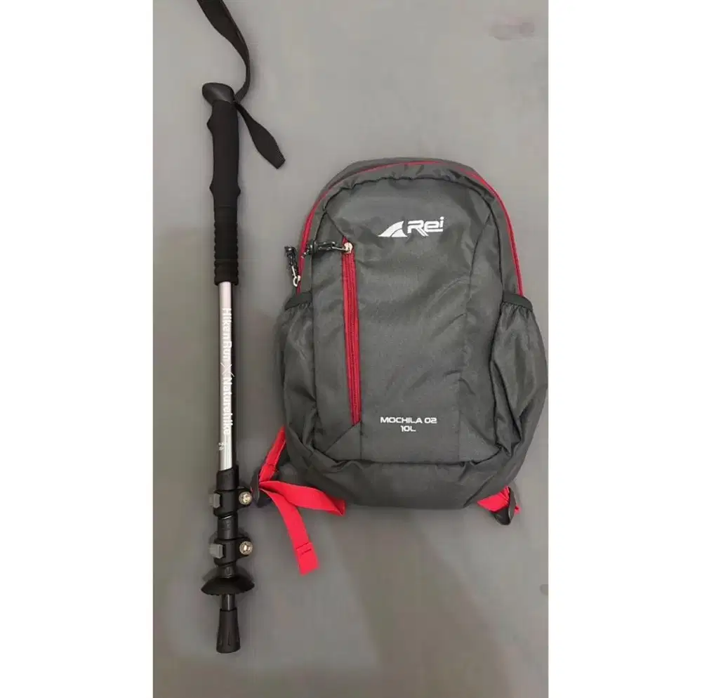 Preloved HIKE N RUN Trekking Pole Aluminium Alloy