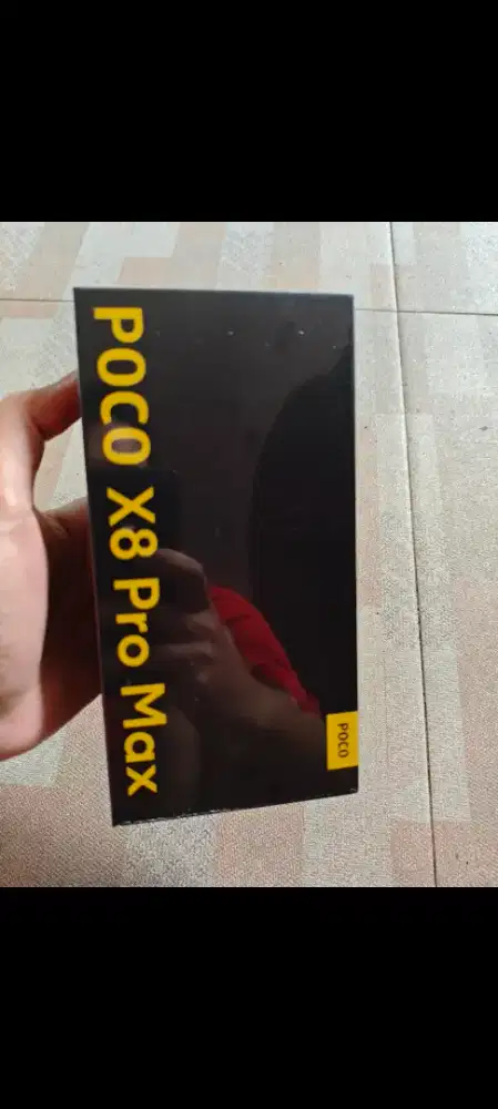 Xiaomi poco X8 pro max 512gb ram 12gb 5G dan12/256 garansi resmi