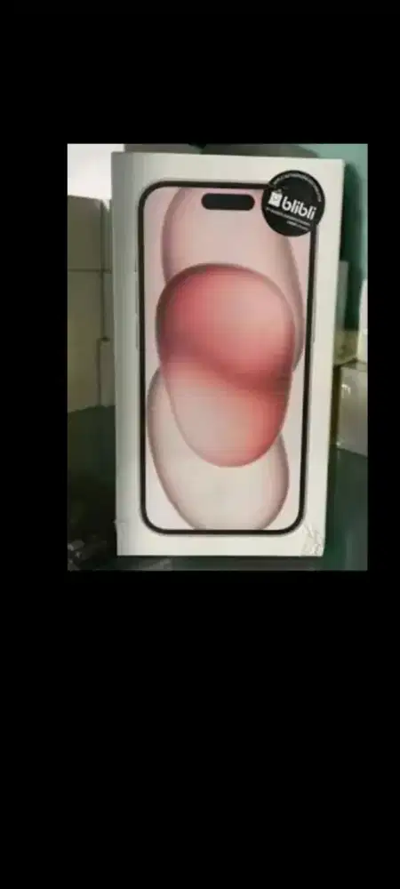 Iphone 15 pink BNIB garansi resmi tam ibox gdn blibli