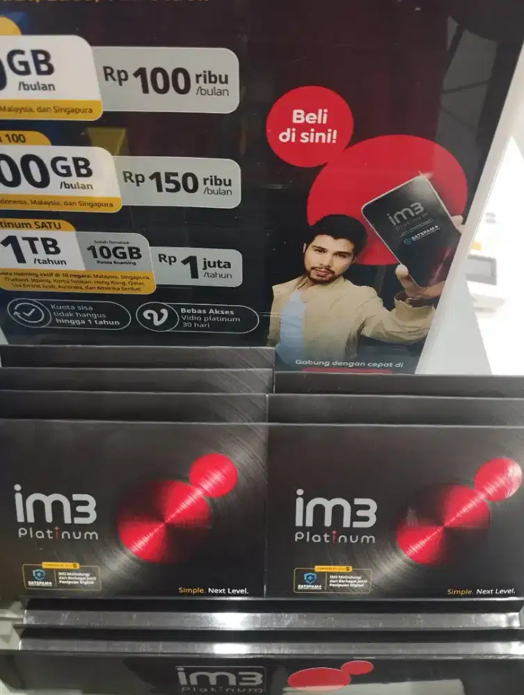 Kartu paket IM3 Indosat Platinum