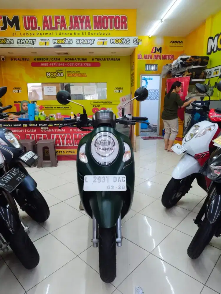 Kredit DP 500rb * Honda Scoopy prestige th 2023