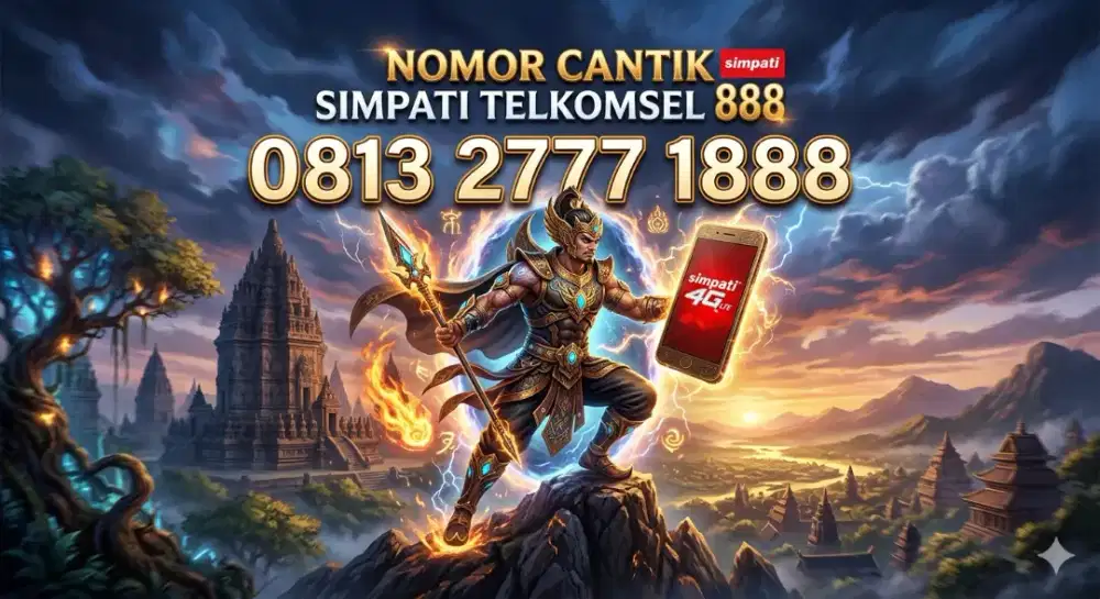 Nomor cantik simpati telkomsel double triple