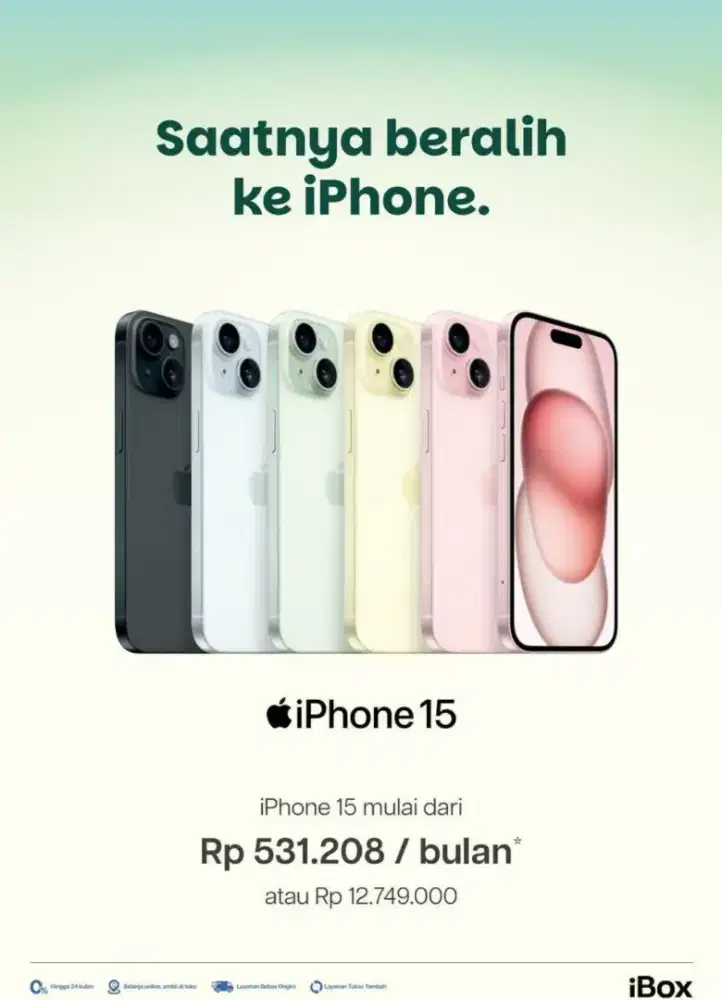 IPHONE 15 128 NEW IBOX
