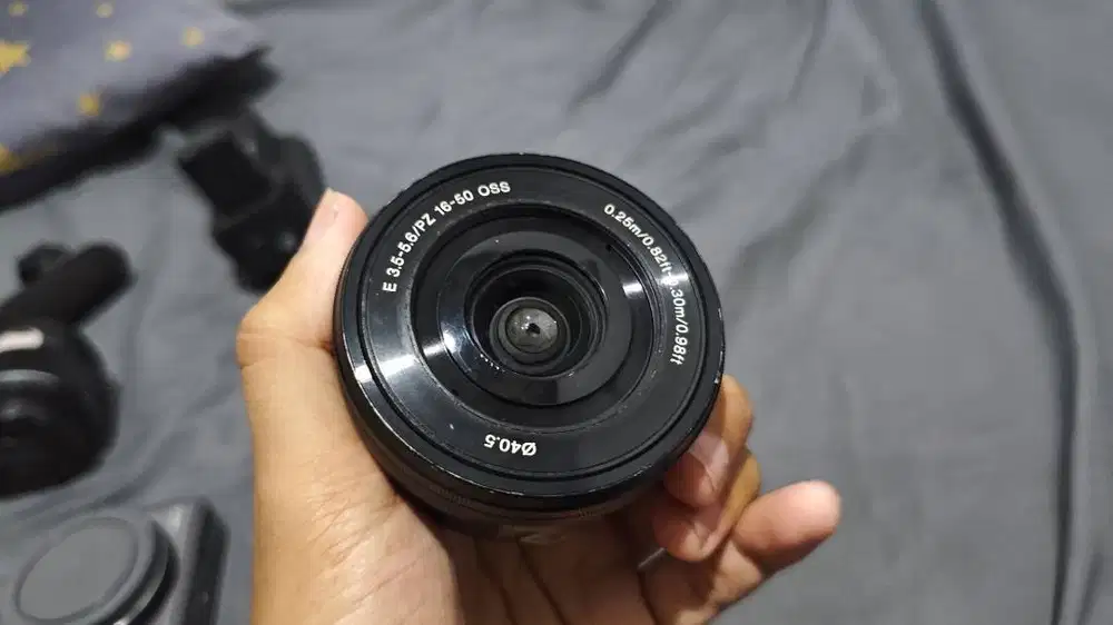Sony E PZ 16-50mm OSS | Lensa Kit A6000 | Normal Siap Pakai