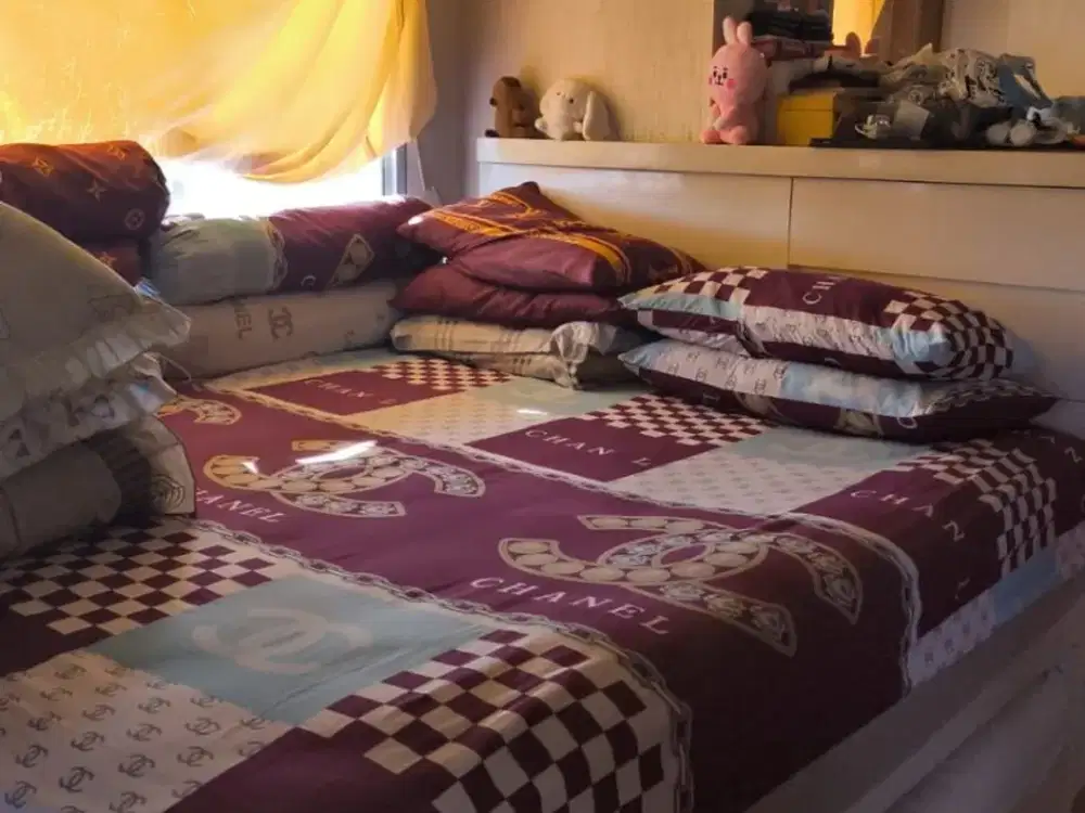 Apartemen Green Lake Sunter 2BR furnish interior, lantai rendah, sertifikat bs KPA