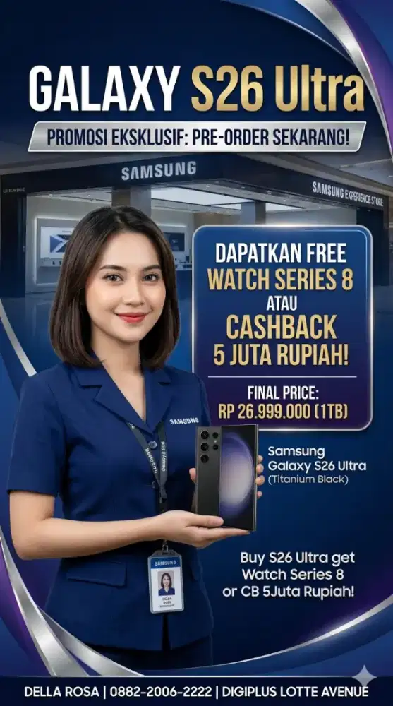 SAMSUNG GALAXY S26 ULTRA POTONGAN 5JT