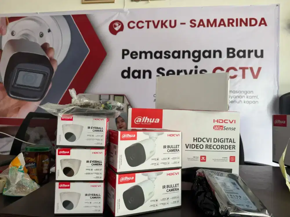 PAKET DAHUA LENGKAP SIAP PASANG