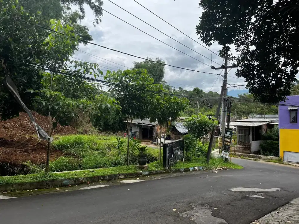 tanah kavling lokasi poros jalan siap bangun, sebelah pondok internasinoal
