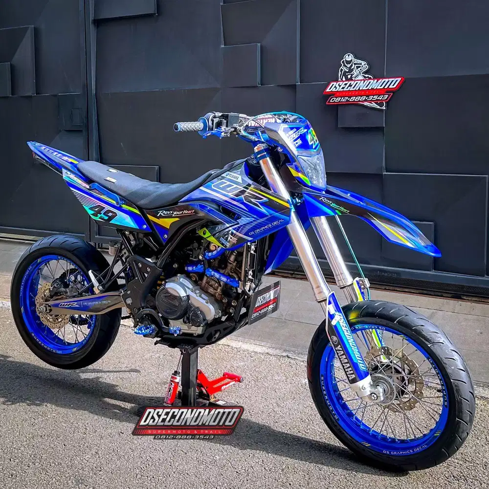 YAMAHA WR 155‼️FULL MODIF SUPERMOTO TRAIL WR155 TRABAS BANJIR