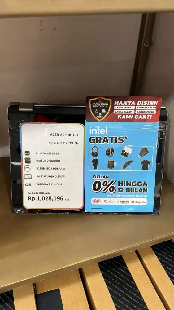 Acer Aspire go cicilan free 2x