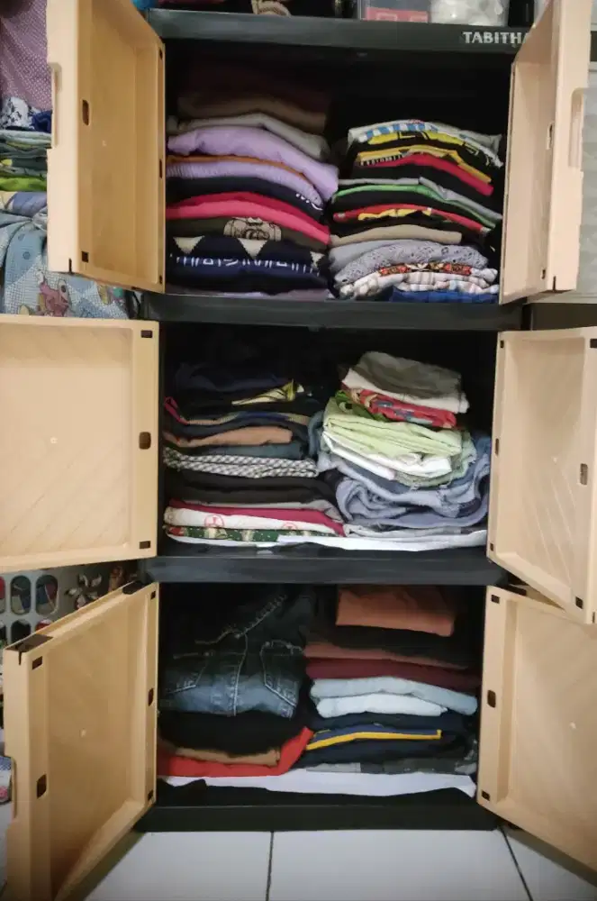 LEMARI PLASTIK 3 SUSUN