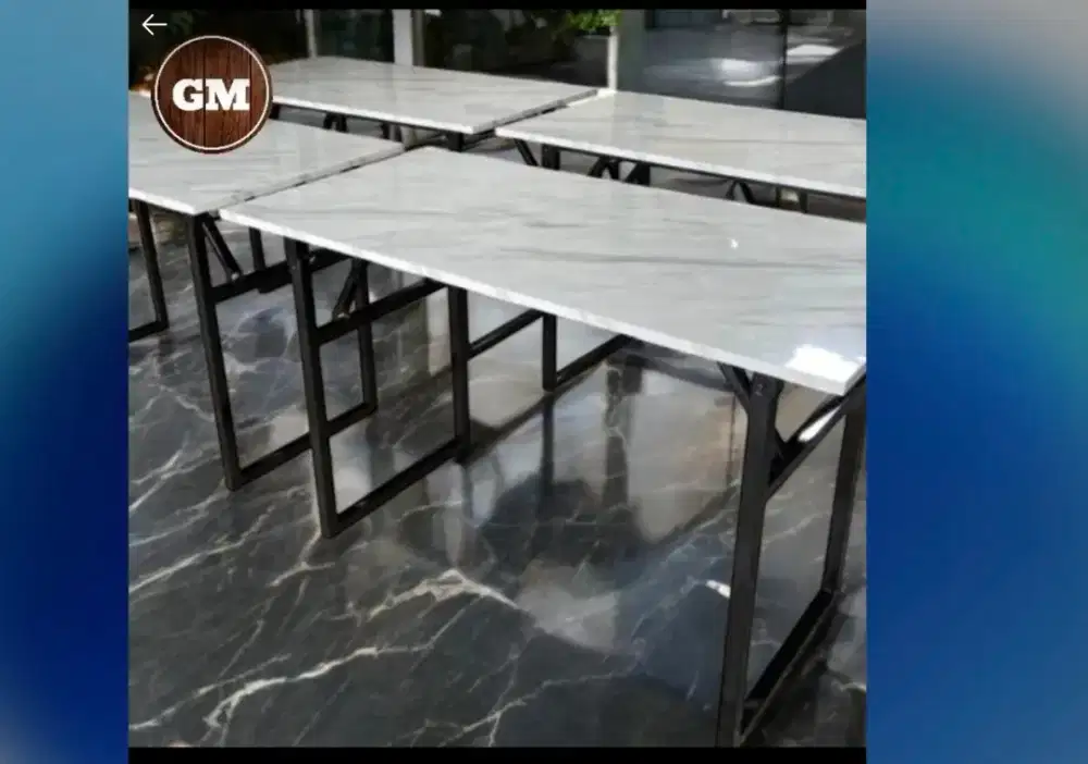 Meja lipat ibm ukuran besar