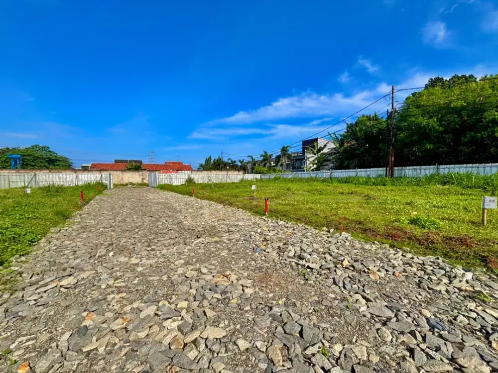 Sisa 5 Unit! Tanah Kavling SHM Selatan Alun-Alun & Kampus Pamulang