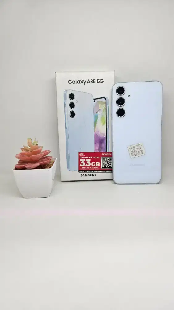 Samsung A35 8/256 (icy blue) Fullset Original