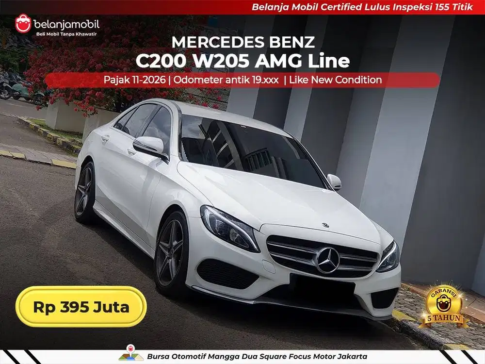 [ LOW KM 19RB ] Mercedes Benz Mercy C200 C 200 W205 AMG Line 2018/2019