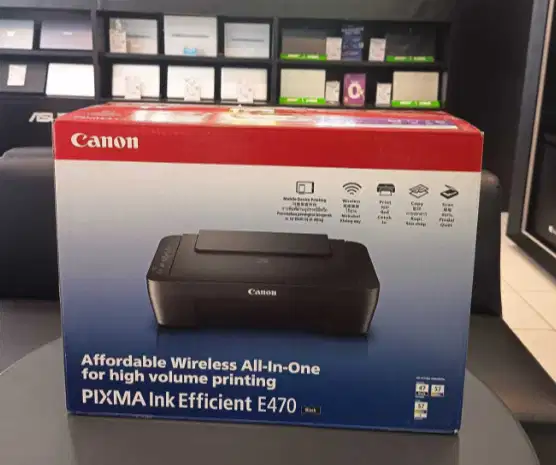 Printer Canon E470 MG2570S All In One Print Scan Copy