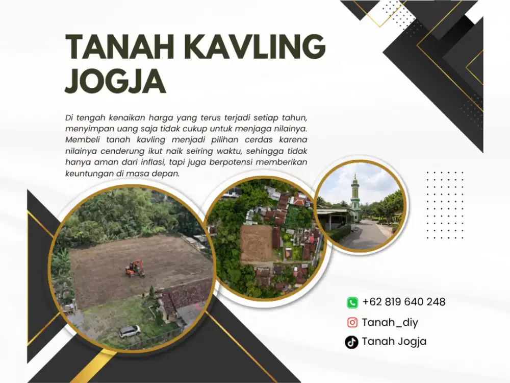 Tanah Sejuataan Jogja Utara Di Tempel Sleman
