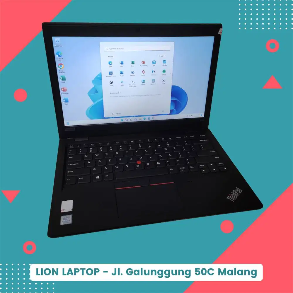 Core i5 Gen 8 RAM 8GB SSD 256GB Lenovo Thinkpad L390 [21|04]