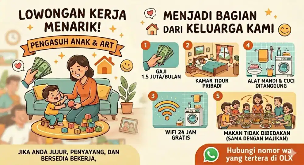 Lowongan Pengasuh dan ART