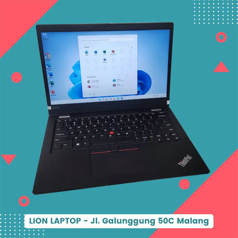 i5 GEN 11 3 JUTAAN RAM 8 SSD 256 Lenovo Thinkpad L13 [21|04]