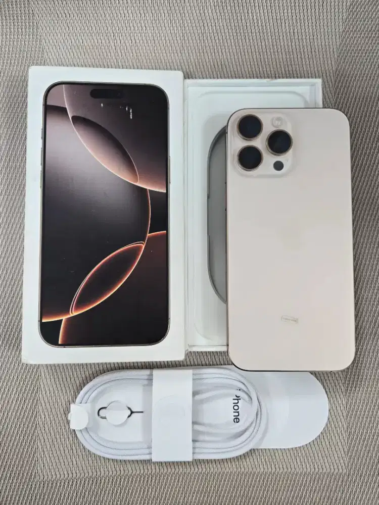 iPhone 16 Pro Max  256 GB BH 100% ORI