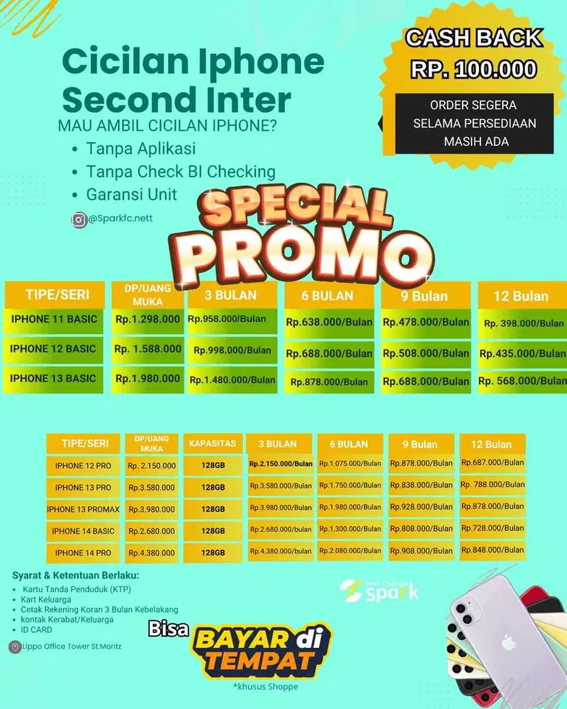 Iphone second inter 128 GB