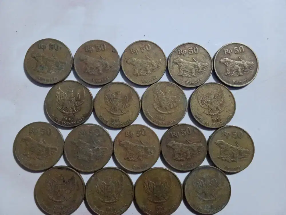 Koin Komodo Rp.50,-