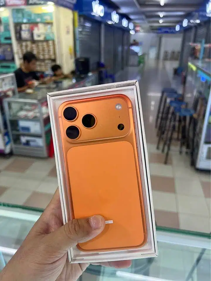 Iphone 17 Promax 512 (OREN) IBOX Belum Aktif Buka Dus Doang