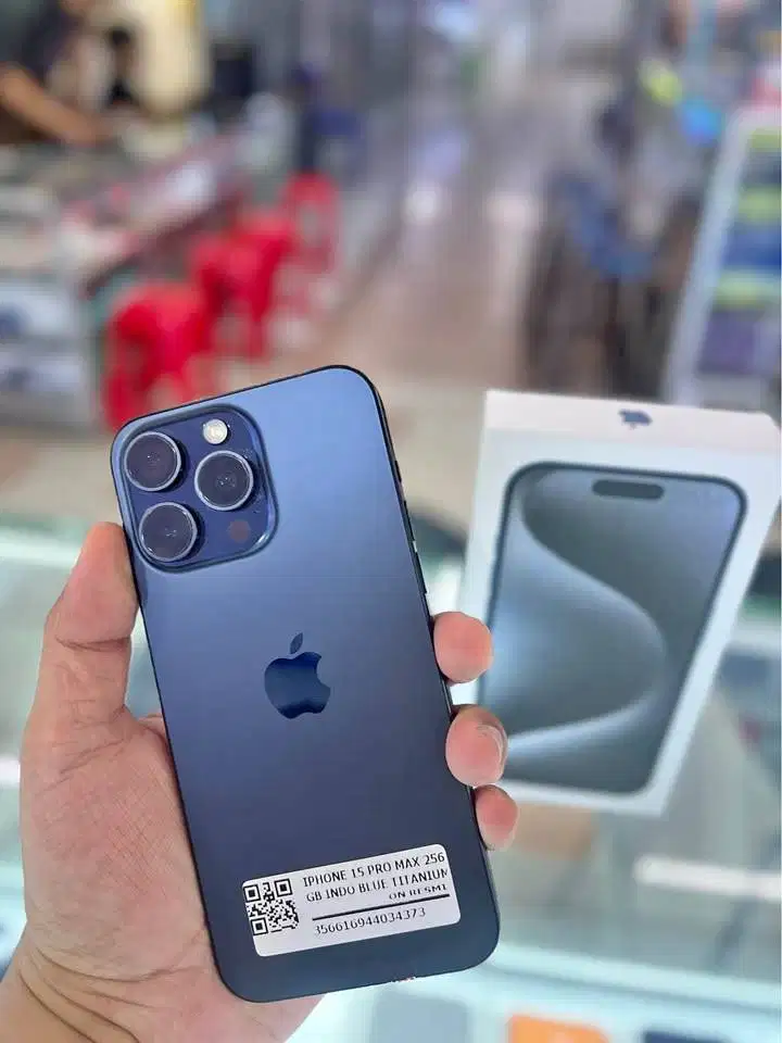 Iphone 15 Promax 256 IBOX (Blue Titanium) Jossjiss