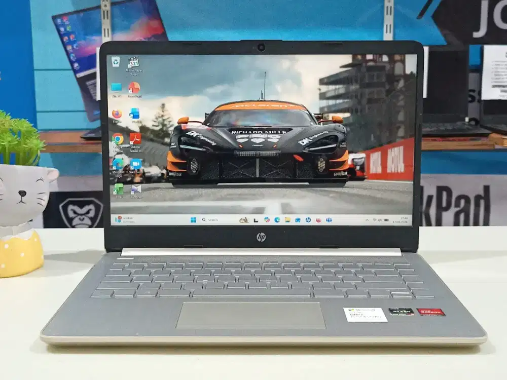 Laptop bekas Hp 14s-FQ1006AU Ryzen 5 5500U Ram 8 GB