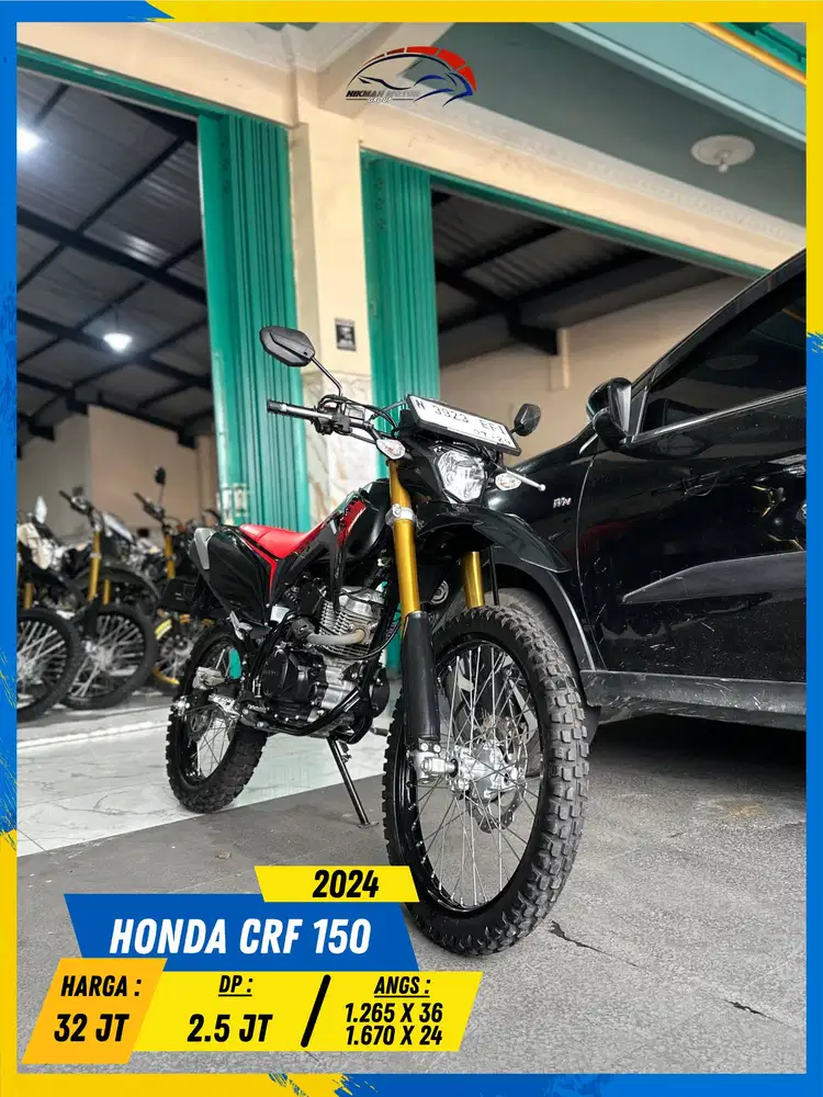 HONDA CRF 150 2024 NEGO SAMPE DEAL MASZEHH HIKMAH MOTOR KEPUH