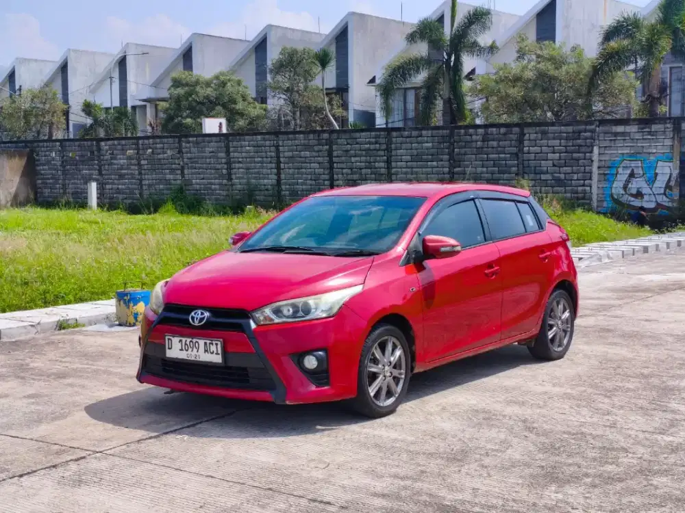 DP 8 jtn New Yaris G 1.5 manual 2014 merah
