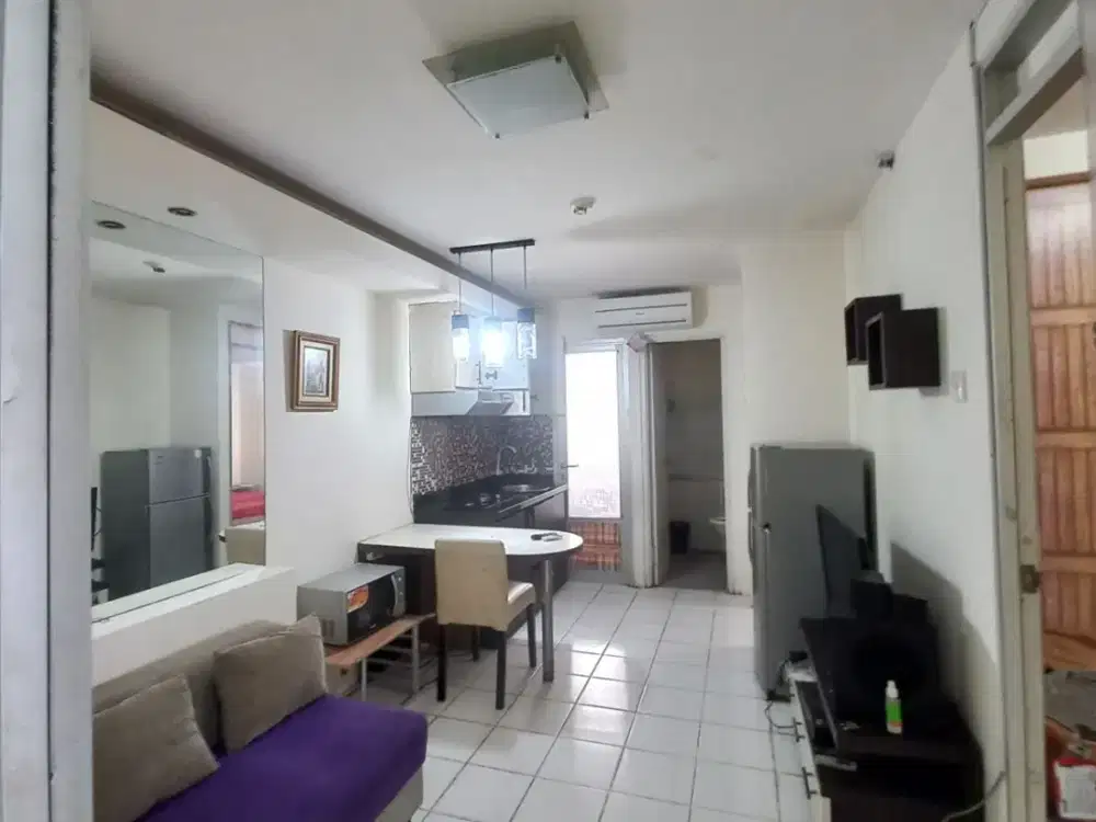 Sewa Apartemen gading nias Tahunan MURAH lt 16 fully furnished bougenville