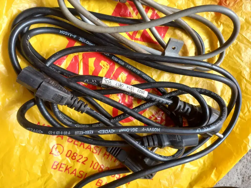 Kabel audio amplifer orizinal tembaga serabut tebal