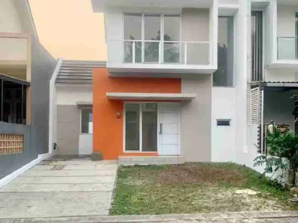 RUMAH 2 LANTAI BAGUS SIAP HUNI DI SERPONG LAGOON AQUATIC, SETU TANGSEL