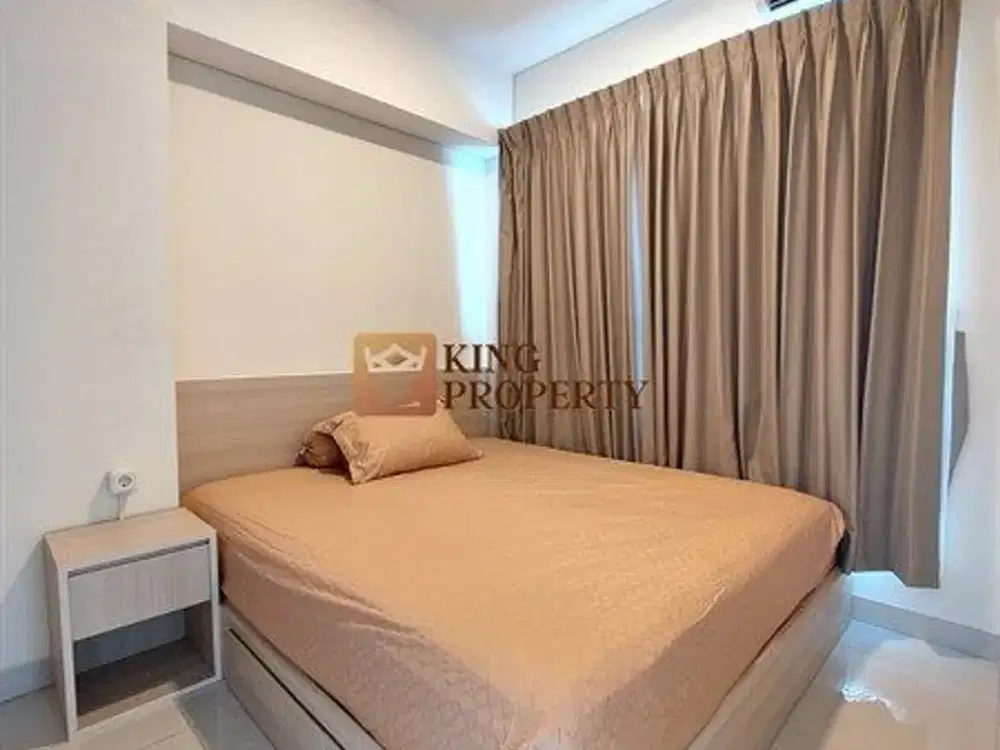 Dekat LTC Glodok, Gajah Mada & Stasiun Kota, Disewa 1BR Harcosky Residence Furnished Lengkap Minimalis, Fasilitas Kolam Renang, Gym, Kids Playground