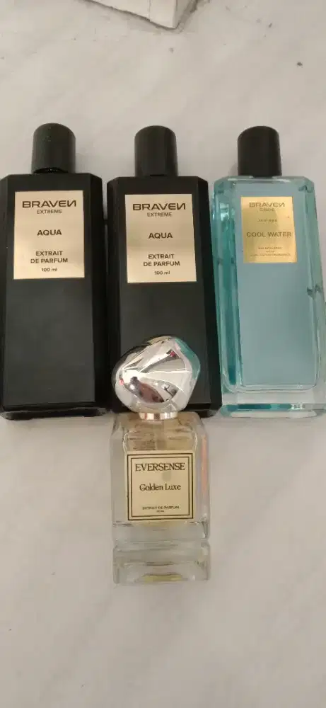 Parfum braven dan eversense semuanya Rp 125.000