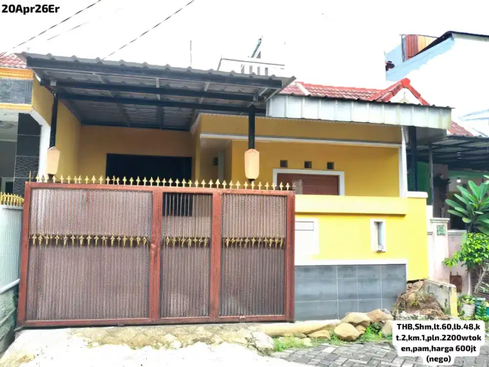 Rumah Siap Huni Taman Harapan Baru Bekasi Dekat Fasilitas & Akses Mudah