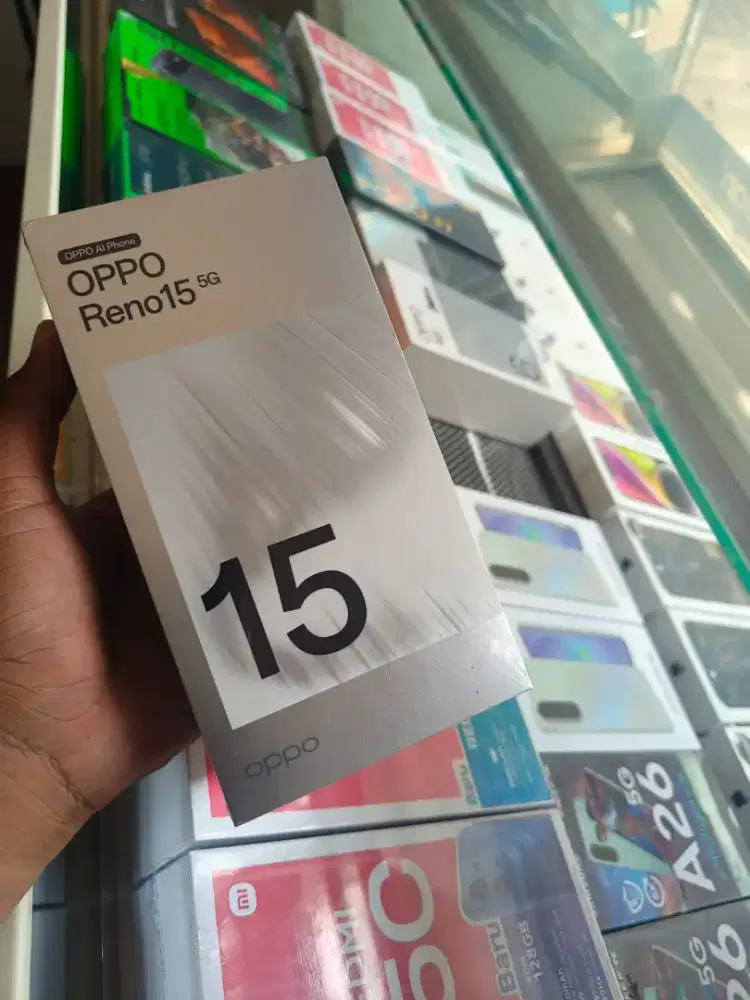 New Oppo Reno 15 ram12/256 garansi resmi 1 tahun