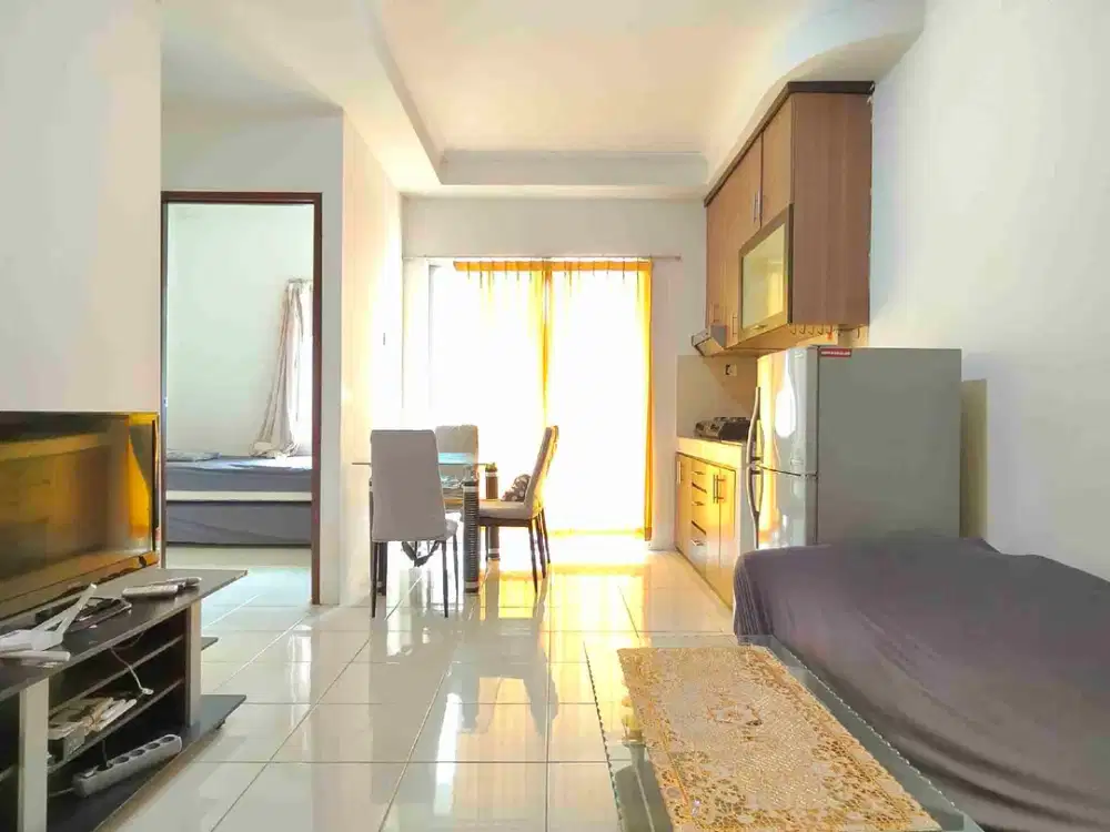 Disewakan 2BR lantai Rendah di Apartemen Mediterania Garden 2