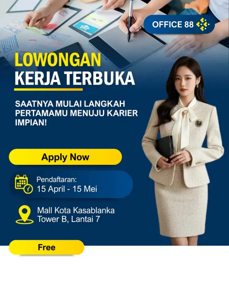 Loker posisi Staff Kantor