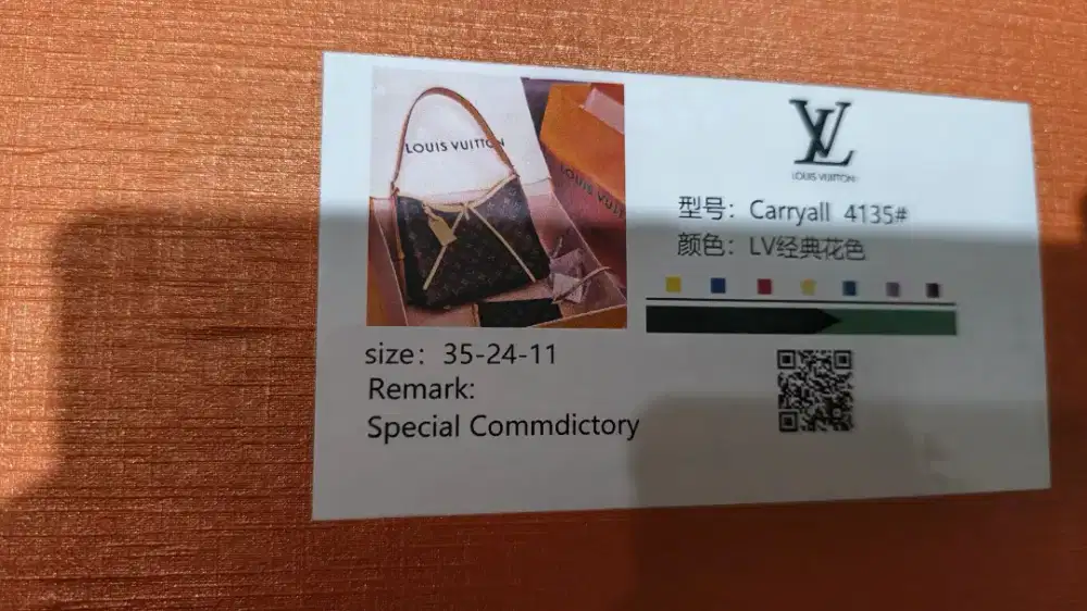 Preloved Tas LV Carryal 4135