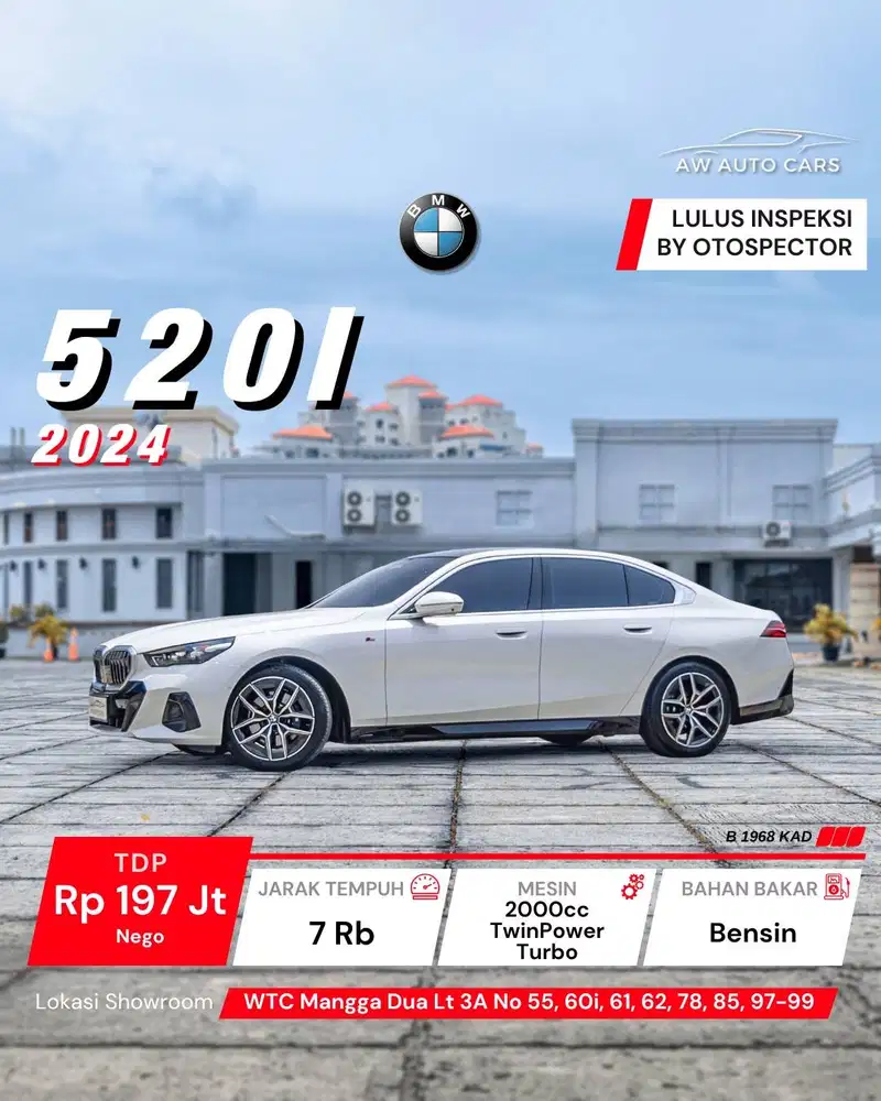 BMW 520i MSport 2024 M Sport 2023 Luxury G60 Seri 5