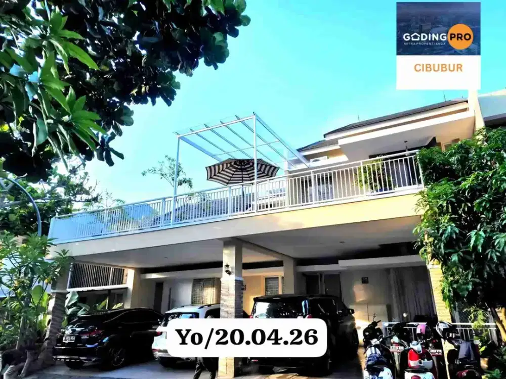 JUAL RUMAH CITRA GRAN CIBUBUR POOL SWIMMING SHM RAPI SIAP HUNI