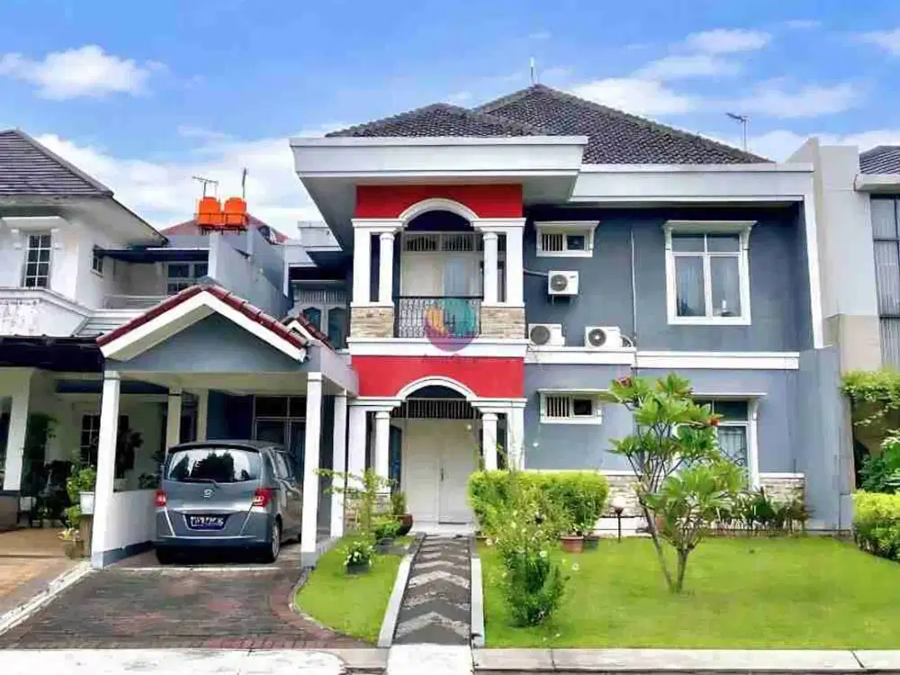 Dijual cepat rumah luas dalam cluster dekat pintu tol