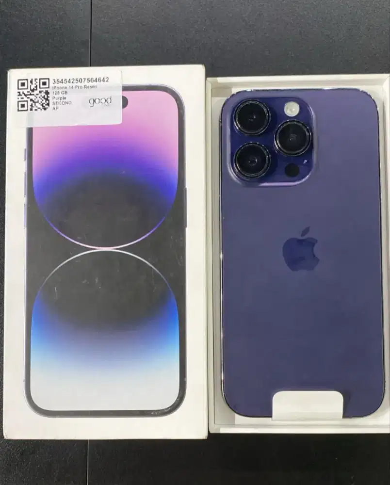 iPhone 14 Pro Resmi 128 GB