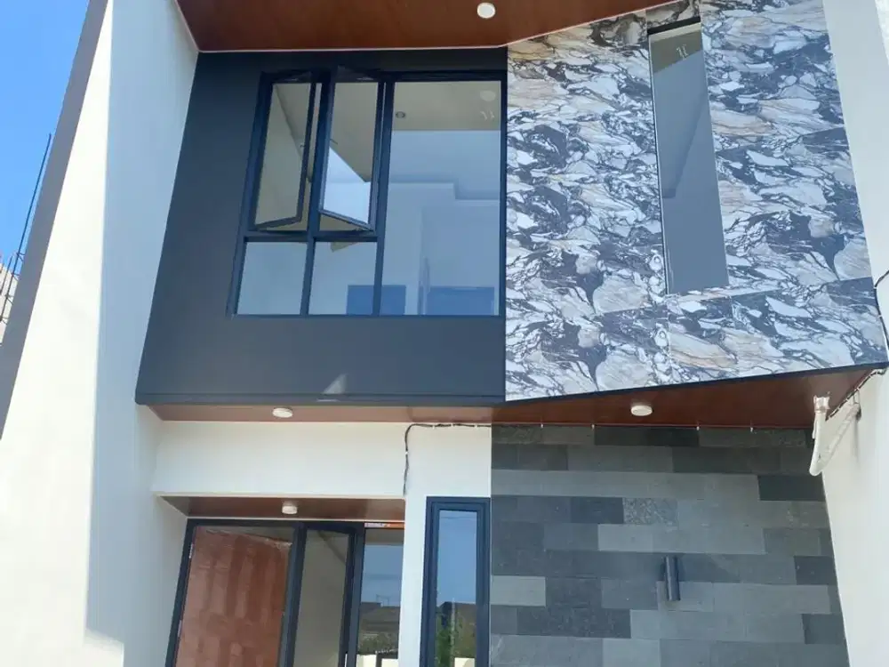 JUAL RUMAH BARU 2 LT MINIMALIS DI RUNGKUT MAPAN SURABAYA