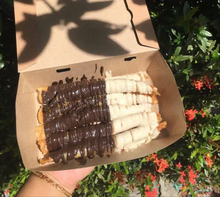 makanan ringan banana roll