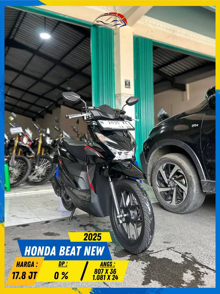 HONDA BEAT NEW 2025 LIKE NEW MASZEHH HIKMAH MOTOR KEPUH